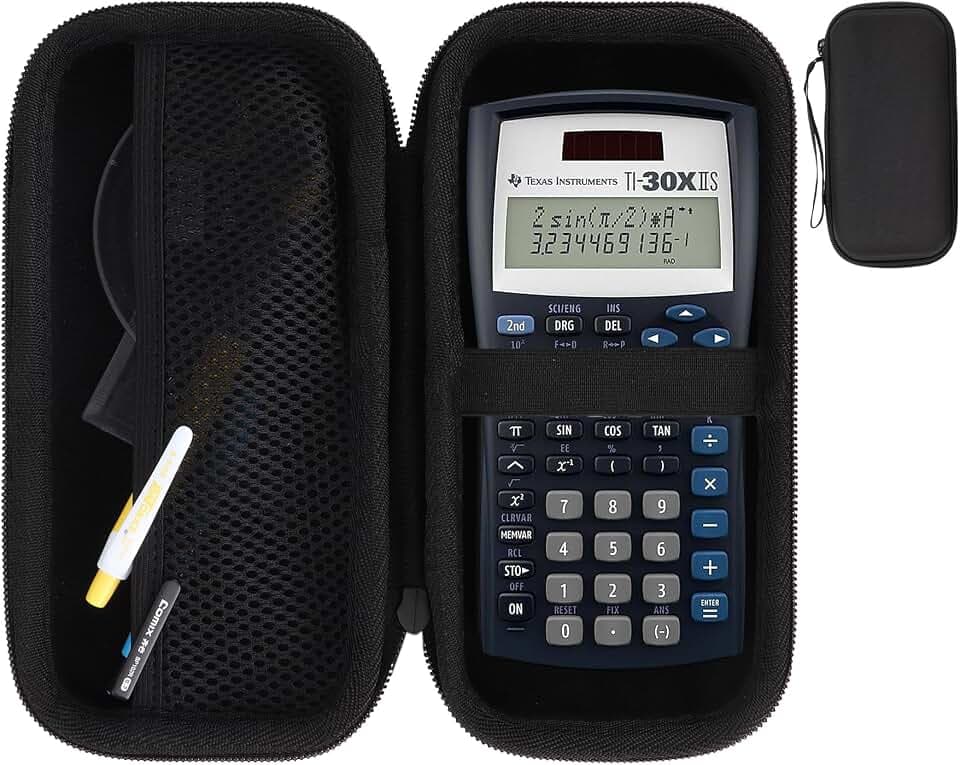 RIYADAone Case for Texas Instruments TI-30XIIS TI-30XS TI-30Xa Calculator