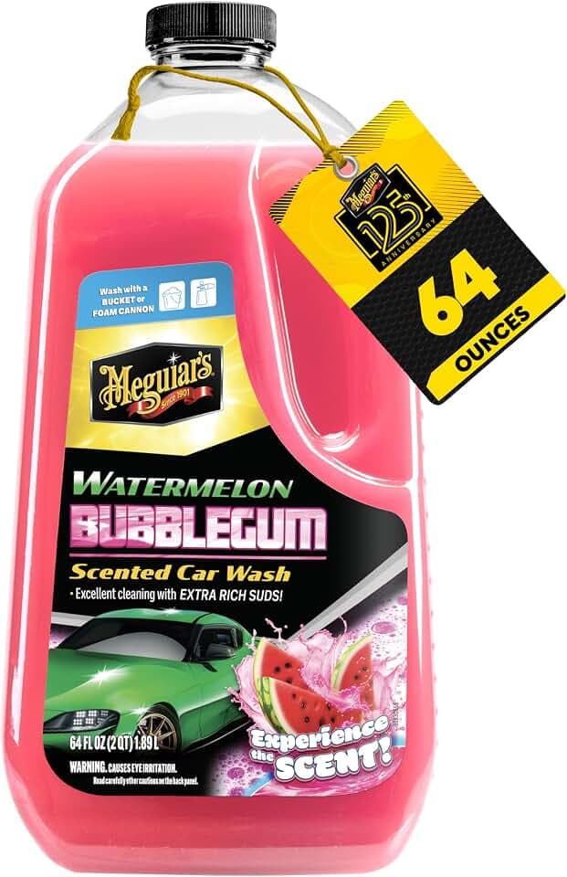 Meguiar's Watermelon Bubblegum Wash, 64 Oz
