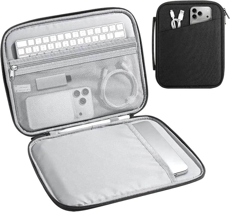 MoKo 13,3-14 Zoll Gepolsterte Laptop-Tasche mit Griff