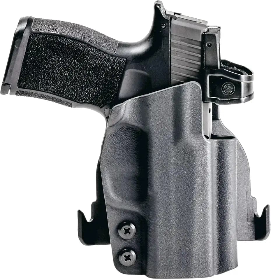 Rounded OWB Paddle Holster - Outside Waistband Carry, American Made