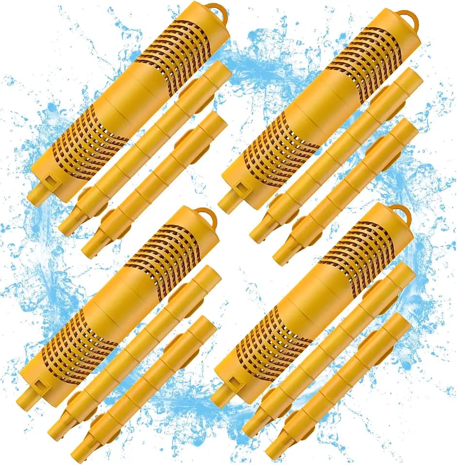 Hot Tub Mineral Stick for Filter Cartridge, Spa Mineral Sticks for Hot Tub Replacements Brings Natural and Healthy Mineral Sticks with 4 Months (4PCS)