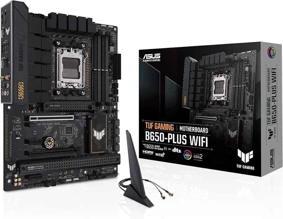ASUS TUF Gaming B650-PLUS WiFi Socket AM5 Ryzen 7000 ATX Gaming Mainboard