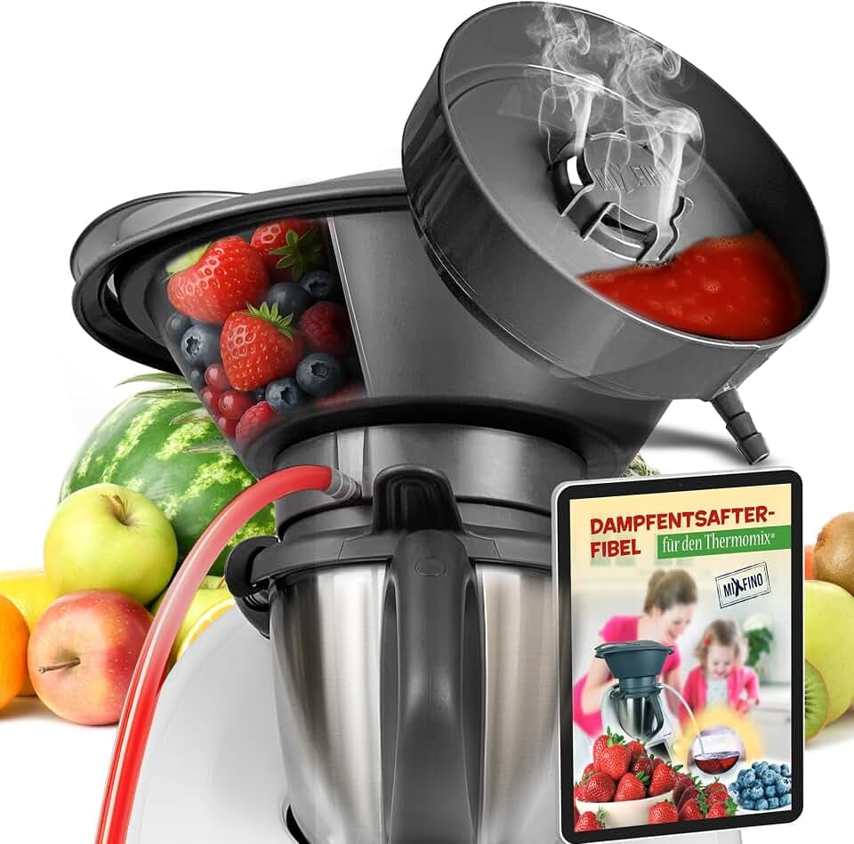 MixFino Entsafter für Thermomix TM6 TM5 TM31 – Saftkocher Aufsatz