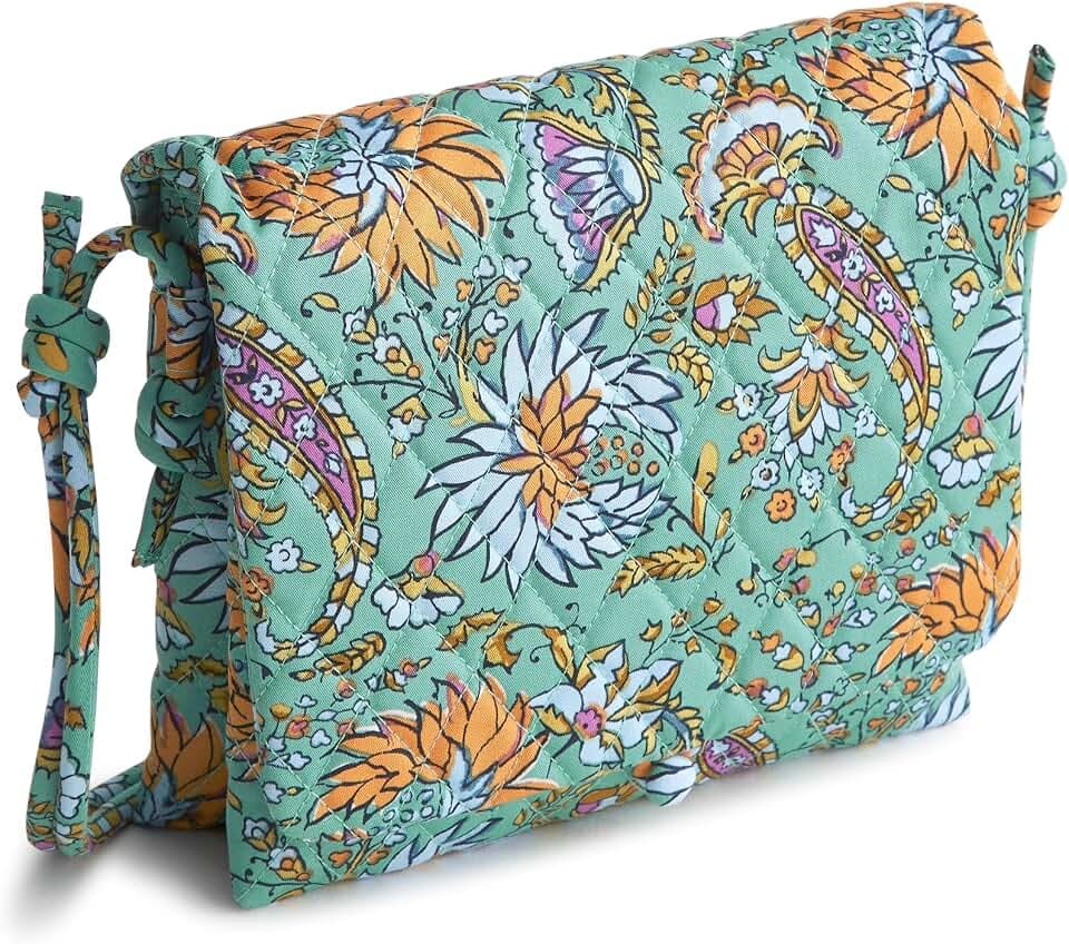 Vera Bradley Women's Premium Cotton Baird Hipster Crossbody Bag