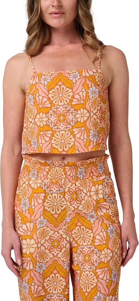 Quiksilver Women's Women's Jessa Sun Blooms Print Cami Top