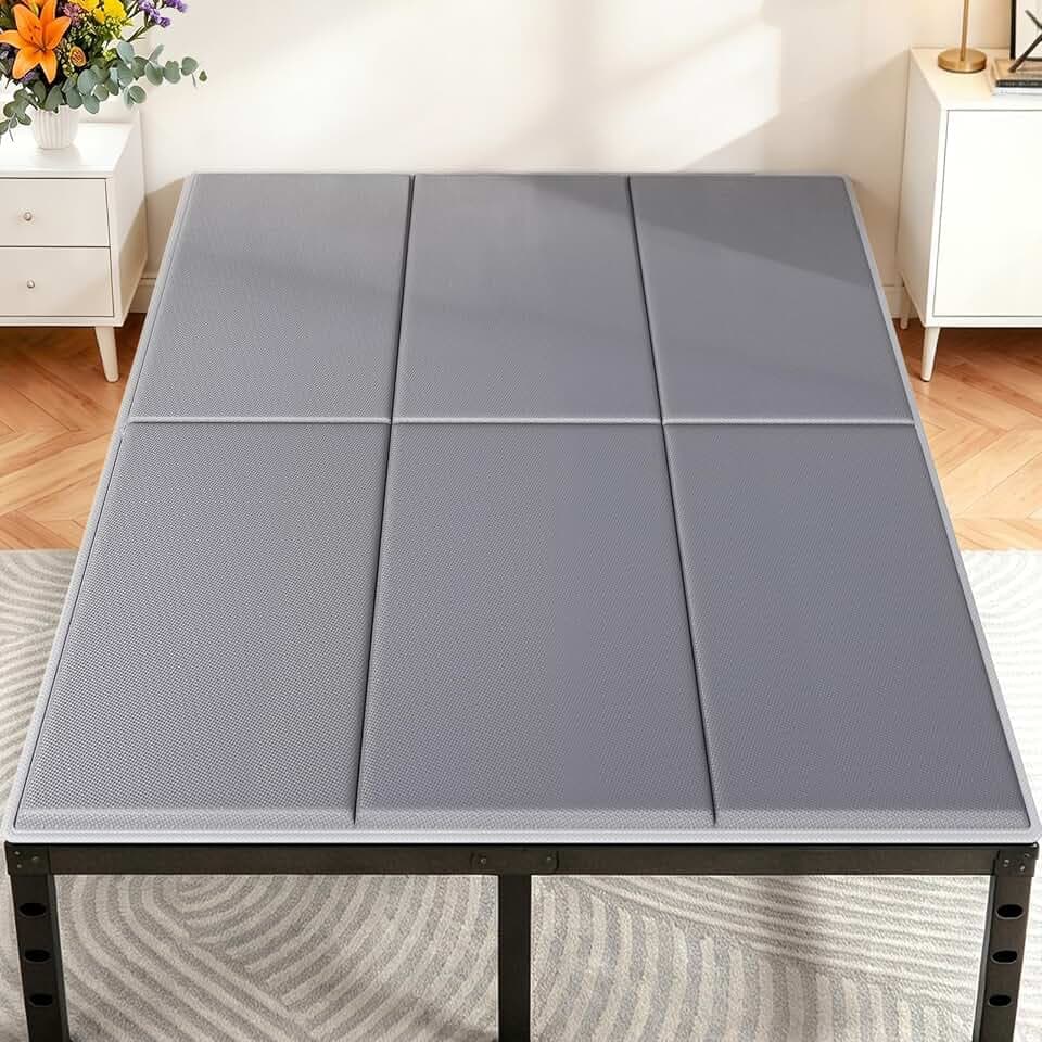 LAVEVE Heavy Duty Bunkie Board Full Size 54'' x 75'', Anti-Slip Bed Slat