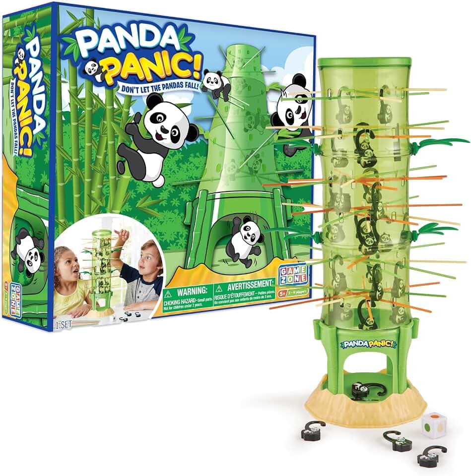 Game Zone - Panda Panic - Family Tabletop Game for Kids