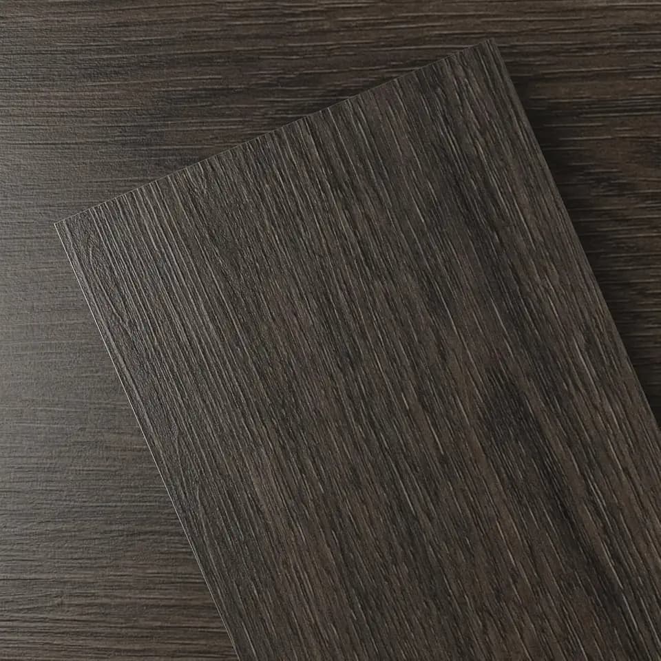 Peel and Stick Vinyl Flooring Waterproof,36 Pack 54 Sq.Ft,Dark Brown,Vinyl Planks Flooring,Easy DIY Installation for Office, Living Room, Bathroom, Kitchen