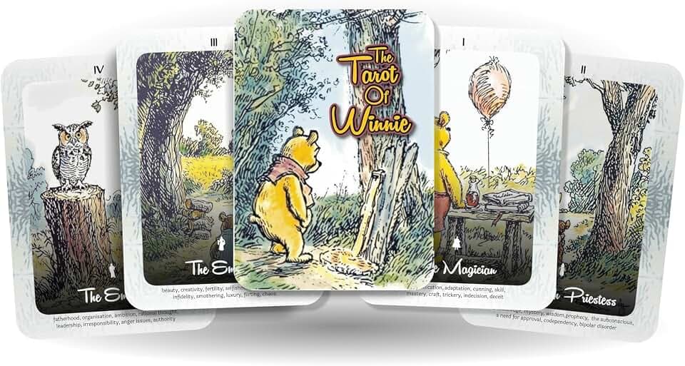 Winnie the Pooh Tarot Deck - 78 Cards - Divination Tool by Ibiza Tarot