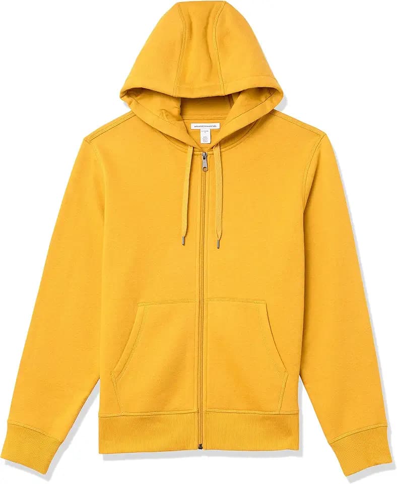 Amazon Essentials Herren Fleece-Kapuzen-Sweatshirt Mit Durchgehendem Reißverschluss (Erhältlich In Big & Tall)