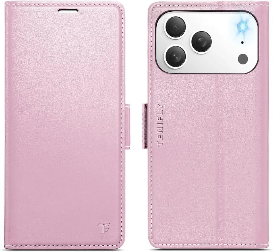 Wallet Case for iPhone 18 Pro Max/17 Pro Max with Card Holder