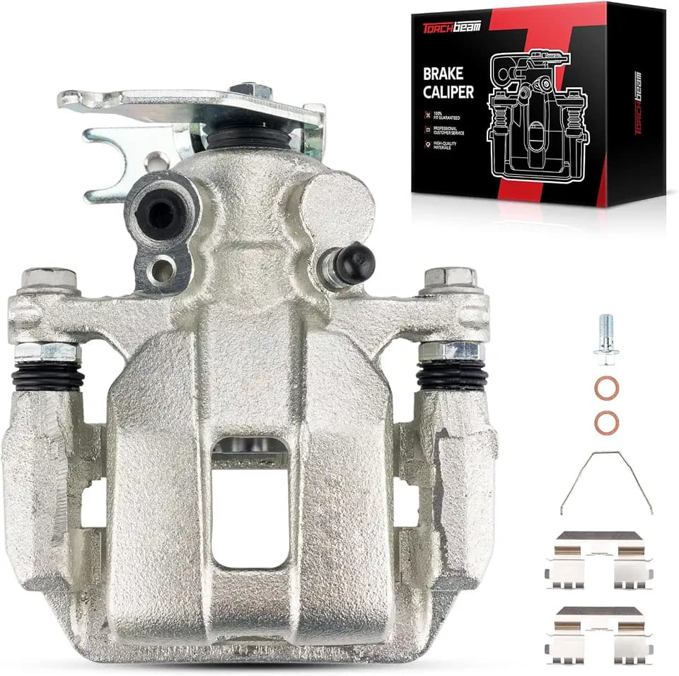 Torchbeam Rear Right Passenger Side Brake Caliper For Honda for 2013-2017 Accord, Disc Brake Caliper Assembly with Bracket Replace # 19B7096