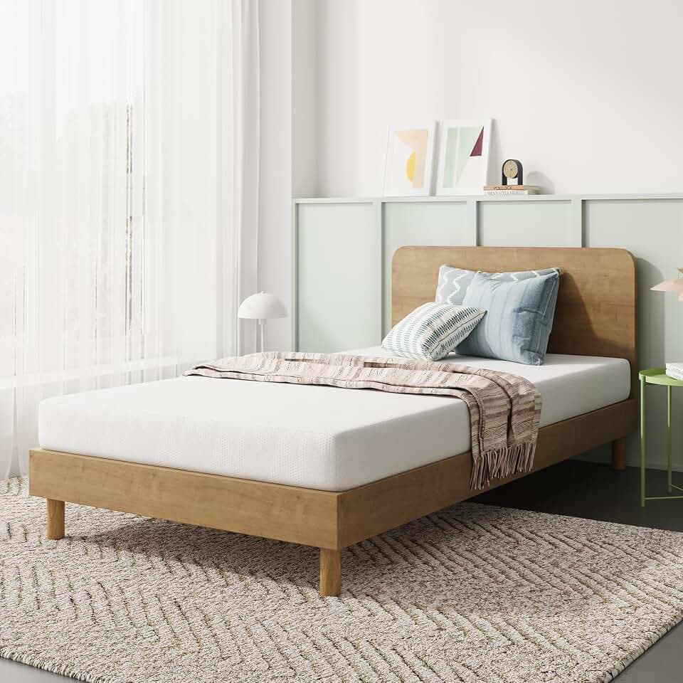 Novilla Twin XL Mattress, 8 Inch Twin XL Mattress with Gel Memory Foam