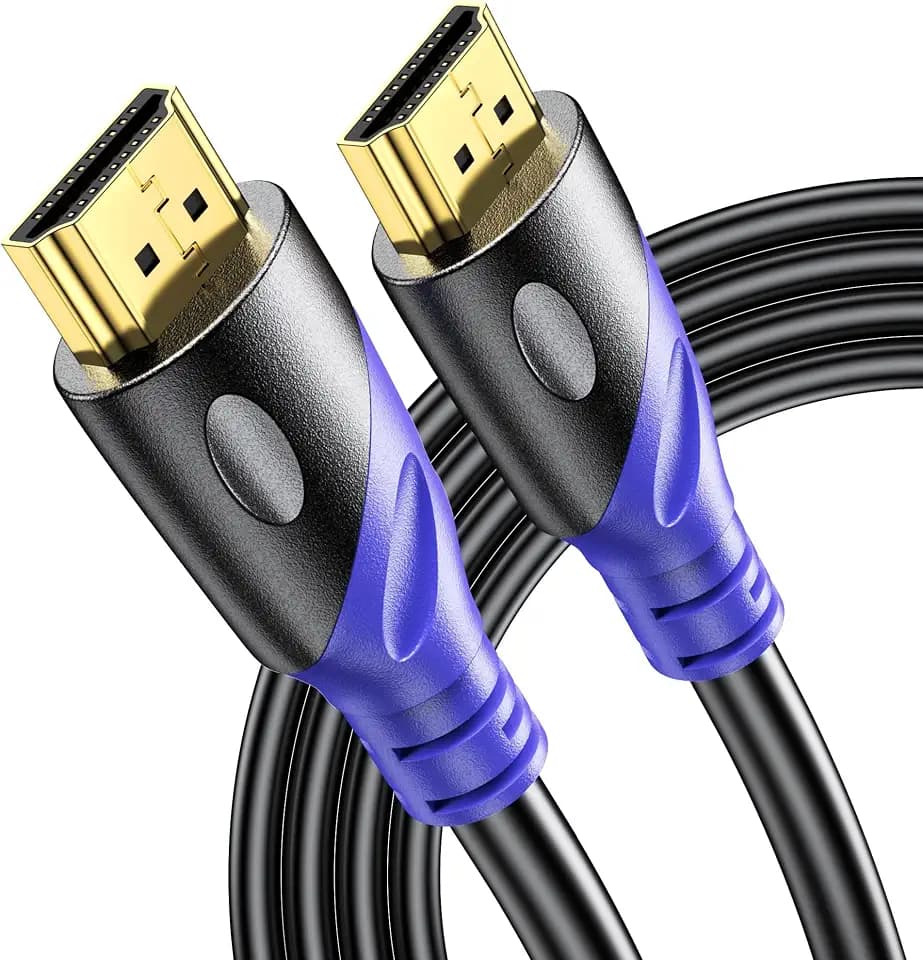 8K HDMI 2.1 Kabel 2m, 8K@60Hz 4K@120Hz High-Speed Kabel Lead 48Gbps, Supports eARC HDR10 HDCP 2.2/2.3, Kompatibel mit all HDMI devices PC/TV/HDTV/Blu-ray