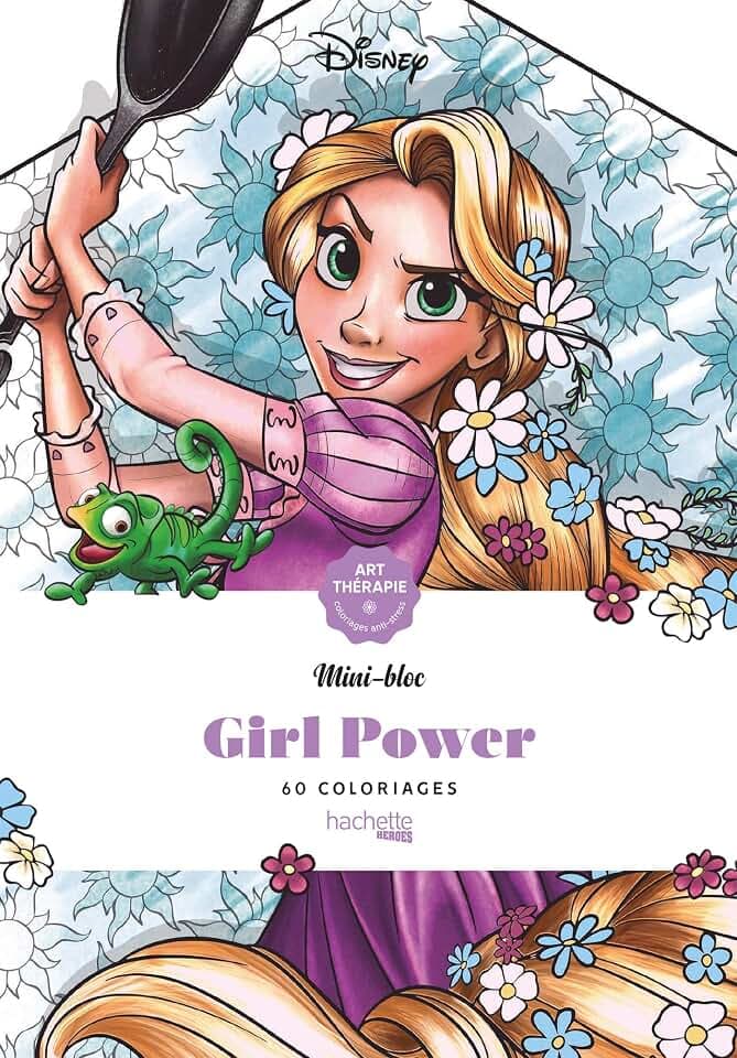 Mini-blocs Disney Girl Power: Mini-bloc, 60 coloriages