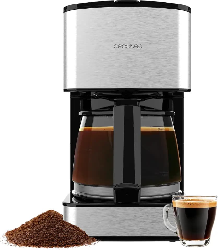 Cecotec Kaffeemaschine Coffe 66 Drop mit Glaskanne, 800 W, 800 ml, 6 Tassen
