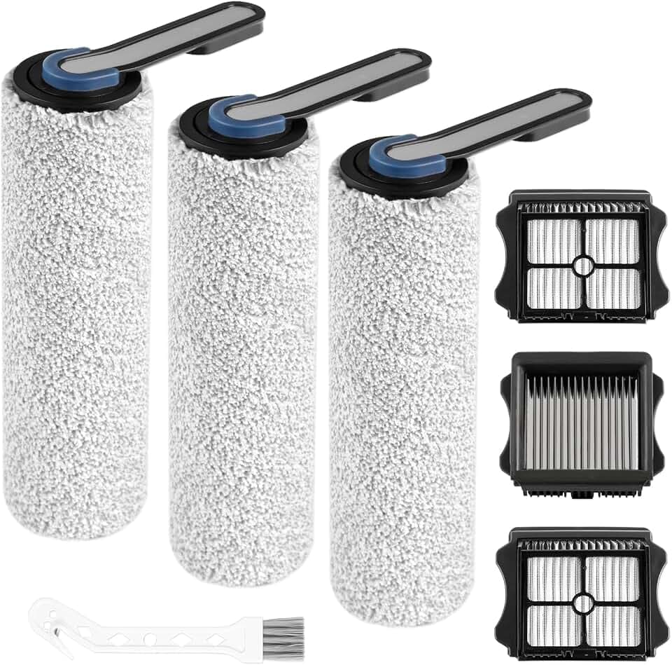 Replacement Brush Roller & HEPA Filters for Tineco Floor One S5