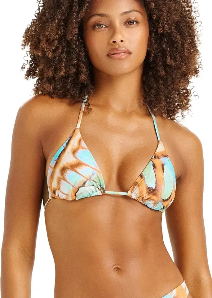 Vitamin A Women's Swimwear Bikini Gia Triangle Bathing Suit Top Separate