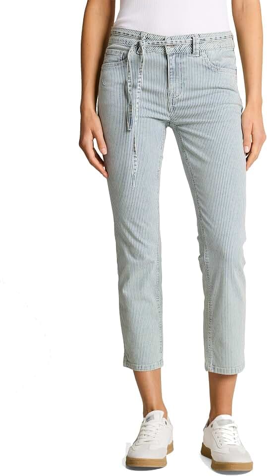 TOM TAILOR Damen TTLENE Slim Cropped Jeans