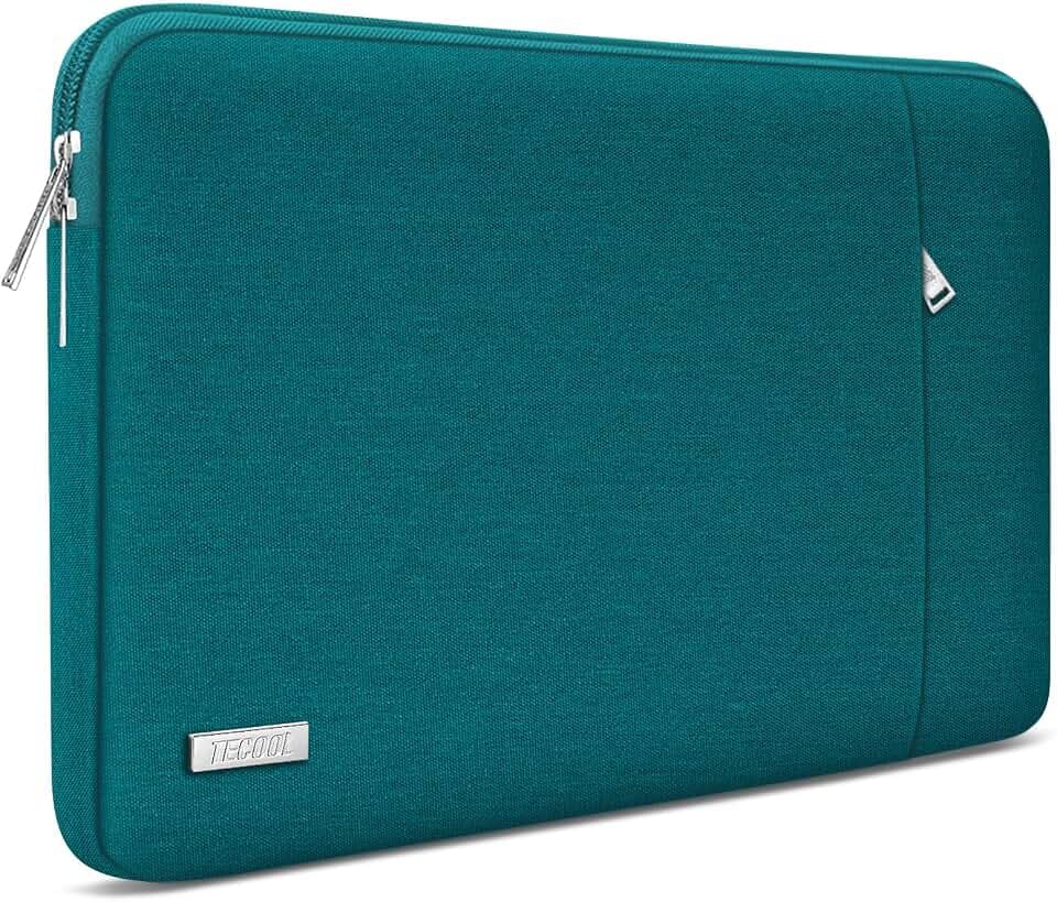 TECOOL Laptoptasche 16 Zoll Laptop Hülle für Mac 16/16" Notebook,Teal | Wasserdichte Tasche 16" Schutzhülle für MacBook Pro 16 M5-M1 2026-2019,16" Notebook Lenovo Thinkbook Ideapad Dell HP ASUS
