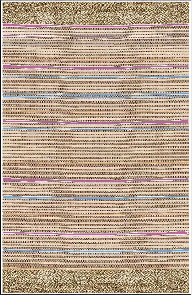 Mani Textile Teppich für den Innenbereich, Bahar