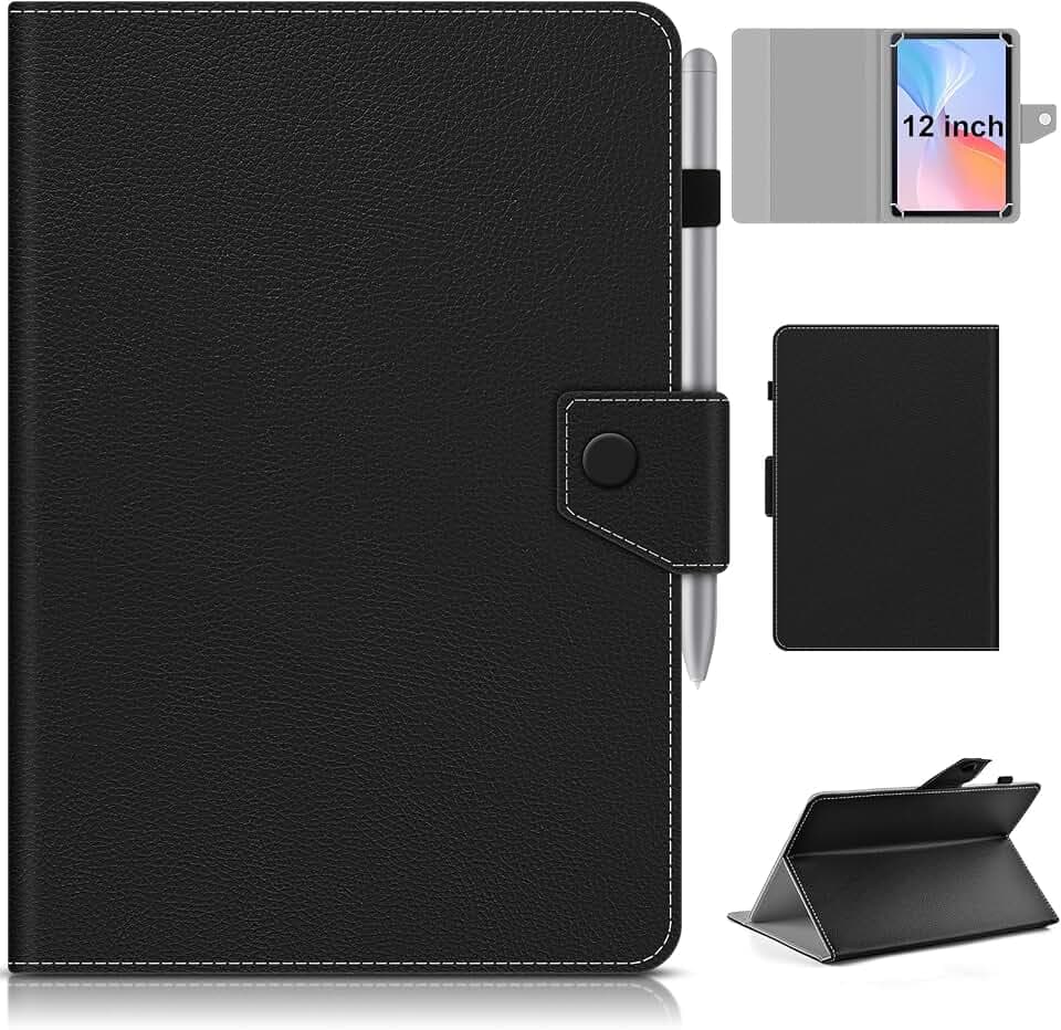 KATUMO Universal Case for All 12 Inch Tablet, Cover for Blackview Mega2/Mega1, DOOGEE U12/T36 Tablet 12 Inches, TECLAST T60Plus/T60AI, SVITOO Tablet 12 Inch