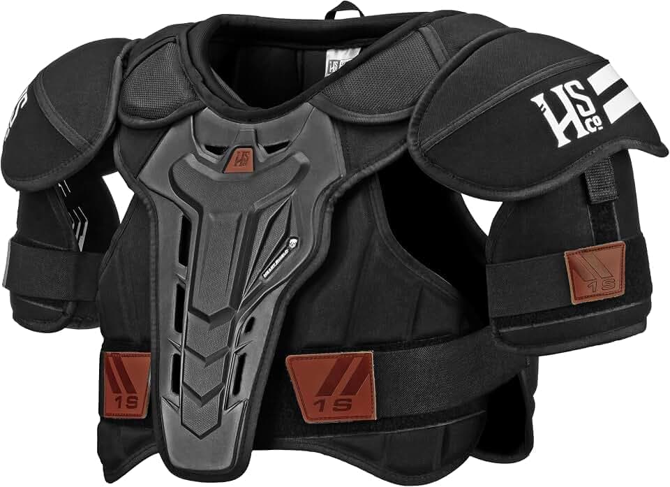 Hockey Supply Company Hockey Shoulder Pads, Adult Unisex Protective Gear for Men and Women