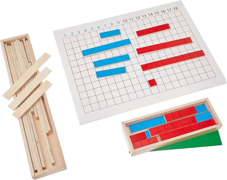 Edufun-Les Additions-Spiele, EF 91323, Mehrfarbig