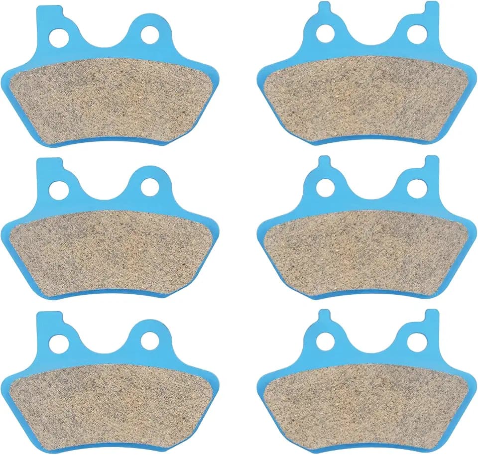 Front & Rear Brake Pads for Harley Davidson FLHR/Ci/Si Road King 2000-2007.
