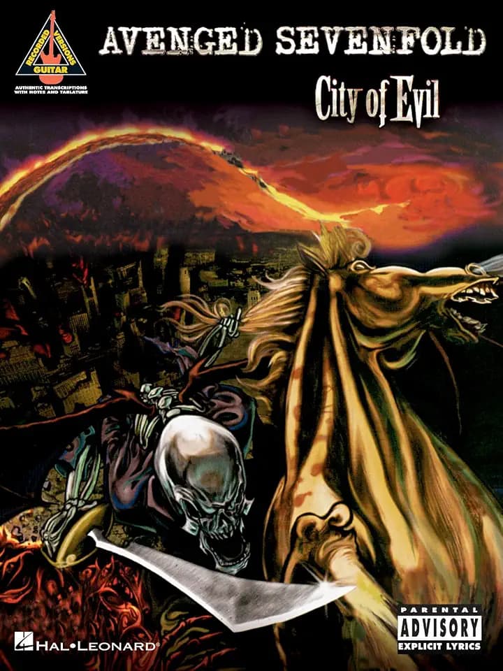 Avenged Sevenfold: City Of Evil (Tab) Book: Noten, Grifftabelle