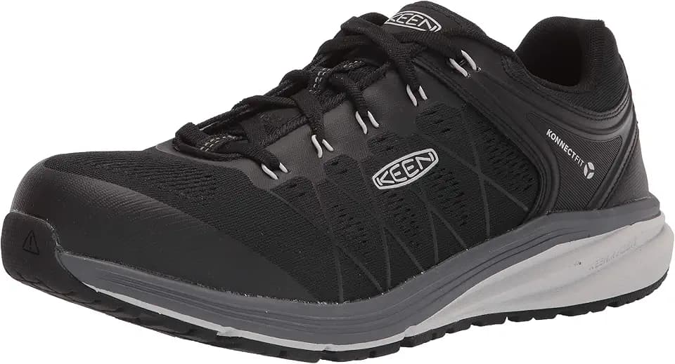 KEEN Utility Men's Vista Energy Low Height Sneakers Composite Toe Industrial Work Shoes