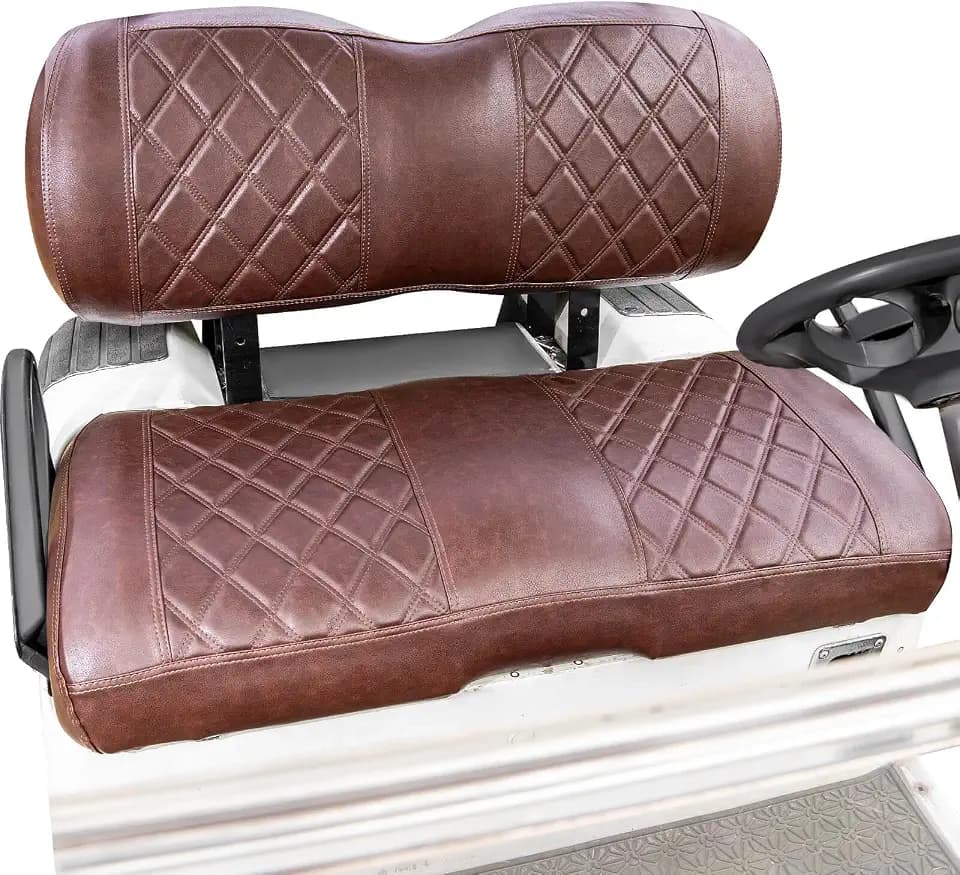 NOKINS Golf Cart Vinyl Seat Covers Fits EZGO TXT RXV