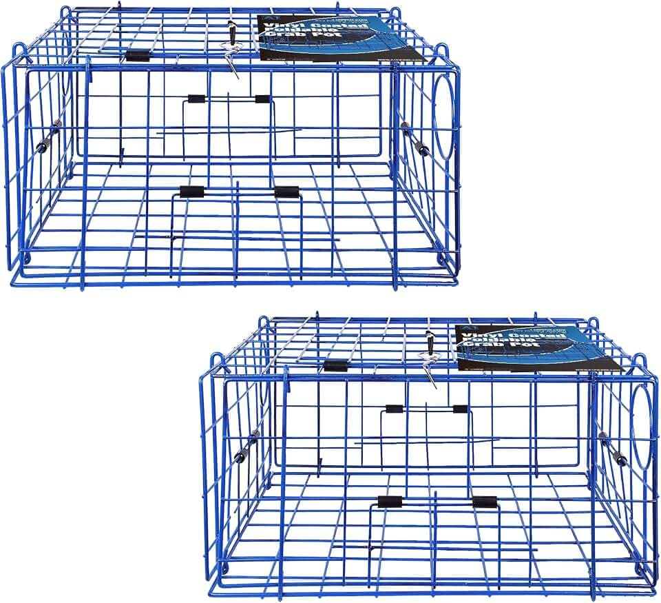 Pacific Crab Trap Pot for Dungeness, Heavy Duty Folding Traps