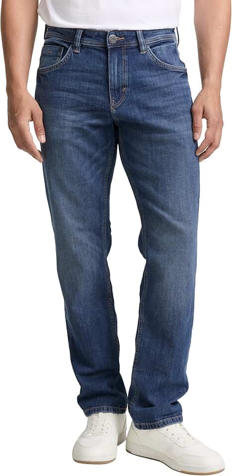 Tom Tailor Herren Marvin Straight Jeans