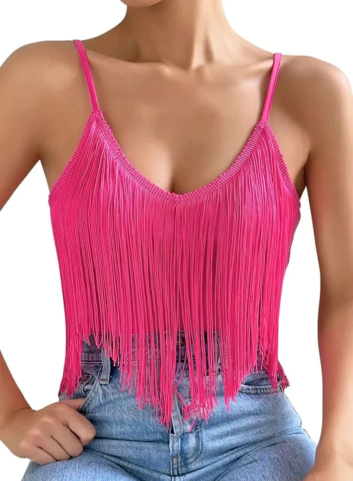 Womens Western Cowgirl Fringe Tops - Country Concert Outfits Rodeo Shirt
