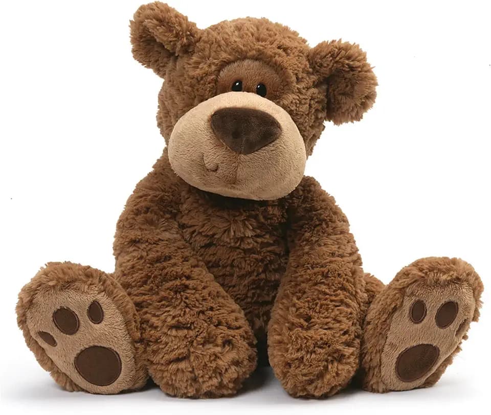 GUND Grahm 18-Inch Classic Brown Teddy Bear Plush Toy for Ages 0+