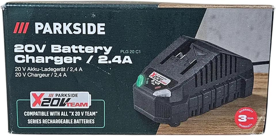 Parkside Ladegerät der X20V Serie für Akku Pap 20 A1