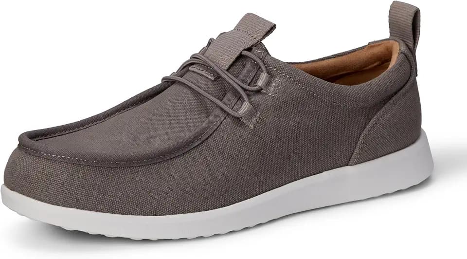 Amazon Essentials Men's Canvas Moc Toe Loafer