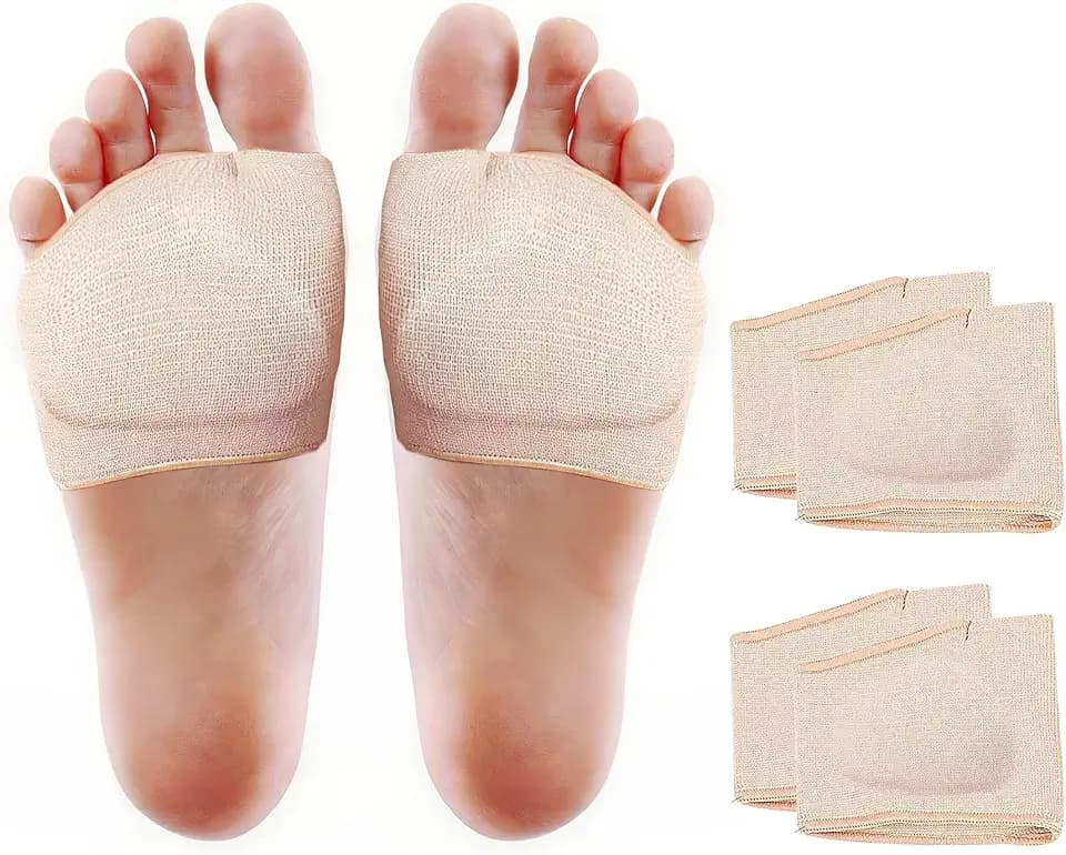 2 Pairs Metatarsal Pads for Morton's Neuroma & Metatarsalgia - Women & Men