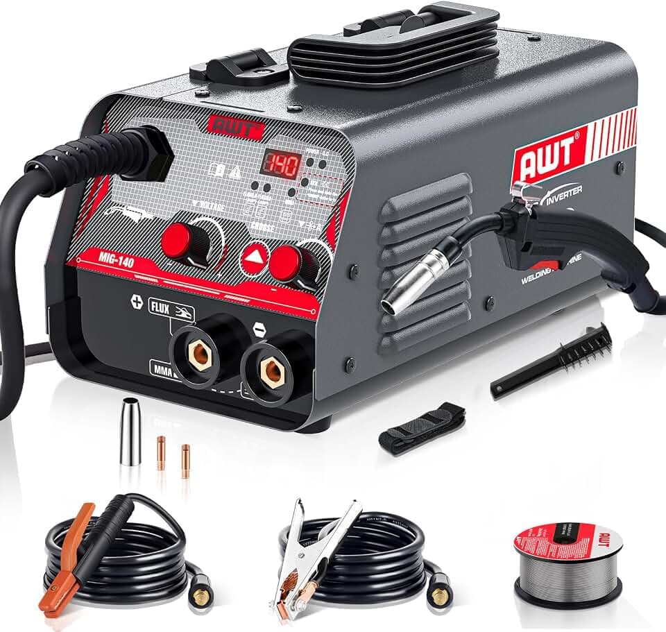 AWT MIG Welder 140A, 2 in 1 Welding Machine,Welder Machine 110V