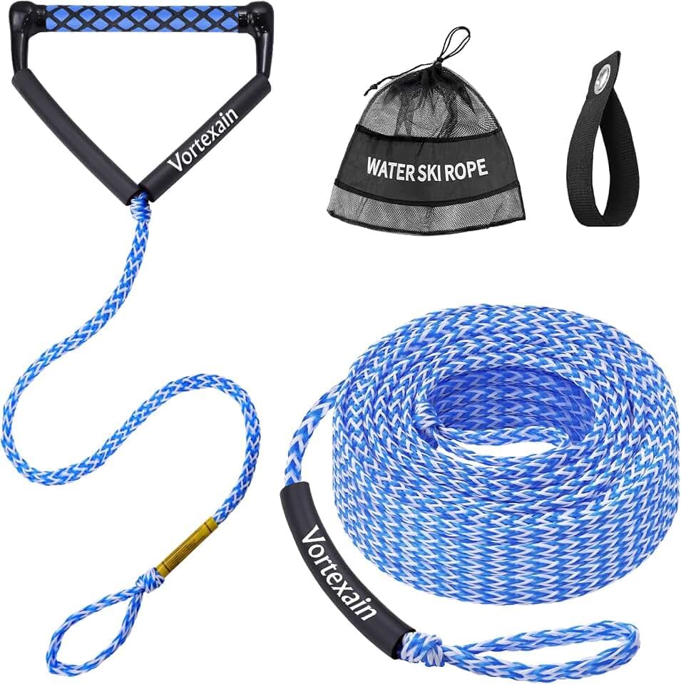 75ft Wakeboard Rope with Handle for Wakeboarding Waterskiing and Wakesurfing