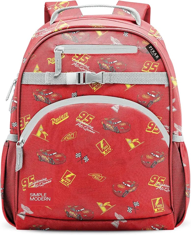 Simple Modern Disney Cars Kids Backpack for School, Girls, Boys | 12L