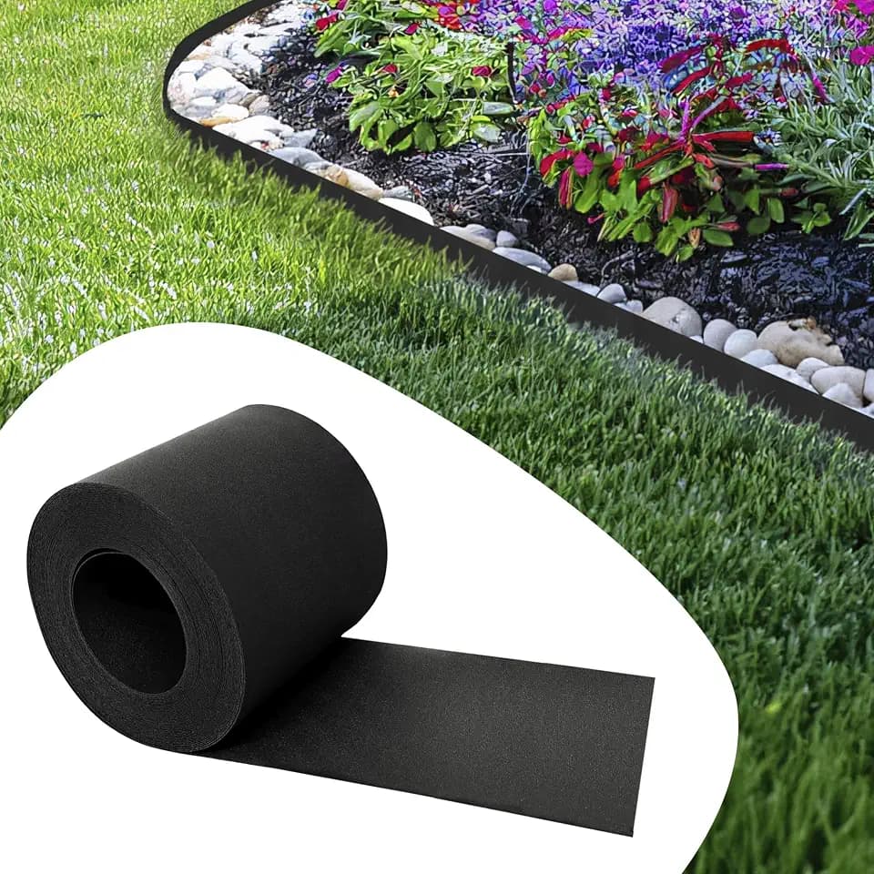 GARDENIX Flexible Rasenkante Kunststoff - Rasenbegrenzung & Beetumrandung Rund, Beeteinfassung Kunststoff, UV-Resistent, Wetterbeständig, 10m x 14cm