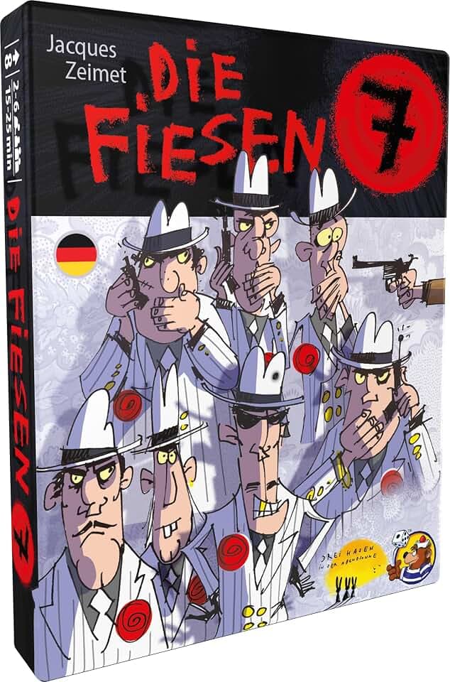 DREI Hasen in der Abendsonne 608880016 - Die fiesen 7, Kartenspiel
