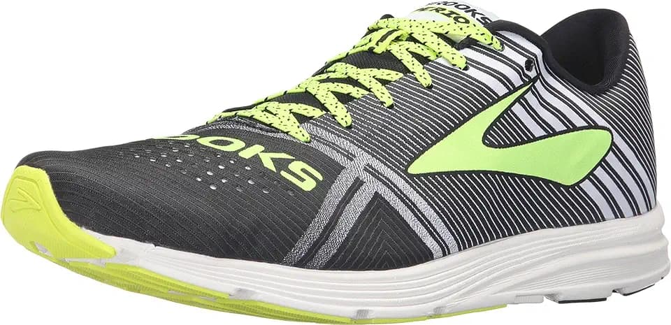 Brooks Men's Hyperion Black/White/Nightlife 8 D US