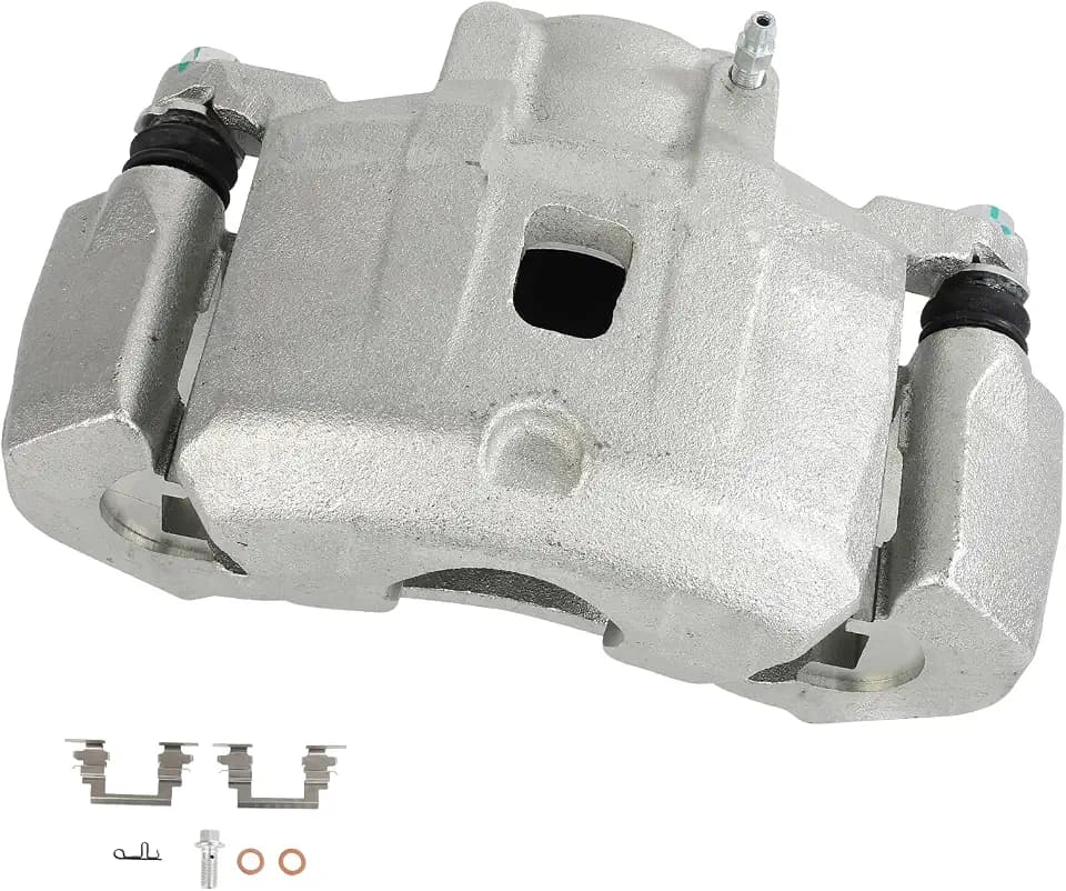 cciyu Front Left/Right Disc Brake Caliper Assembly w/Bracket 19B2614