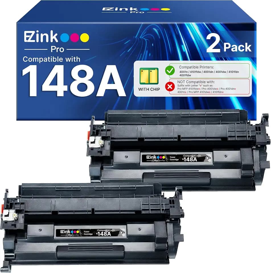 148A Toner Cartridge 4001n 4101fdw Replacement for HP 148A Toner Cartridge