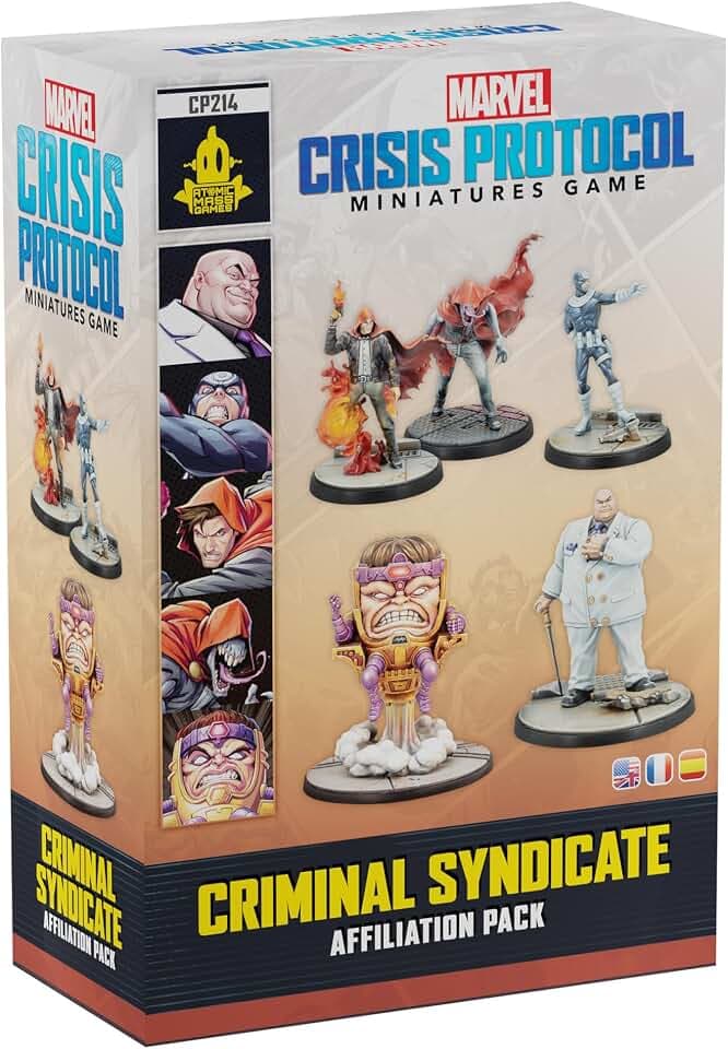 Asmodee, Marvel: Crisis Protocol – Criminal Syndicate, Affiliation Pack