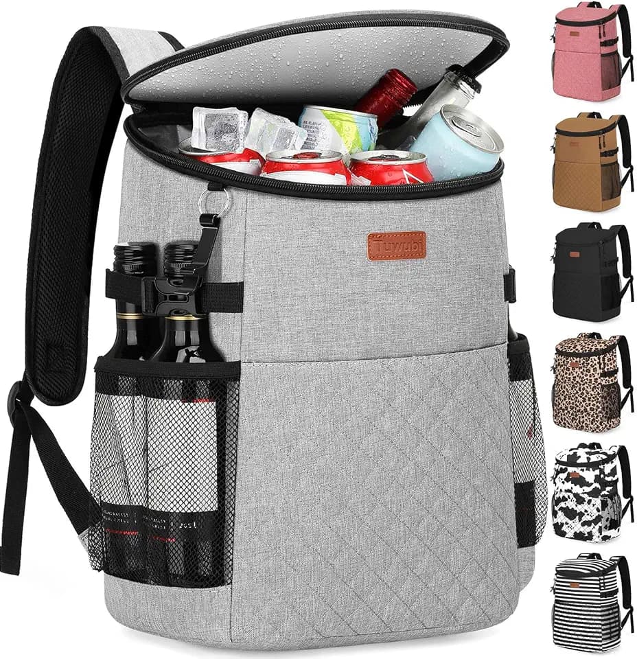 Soft Cooler Backpack for Men: Small Insulated Backpack Coolers for Beach
