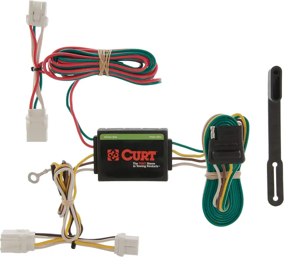 CURT 55361 Vehicle-Side Custom 4-Pin Trailer Wiring Harness for Select Nissan Pathfinder, Altima, Infiniti QX4 SUV